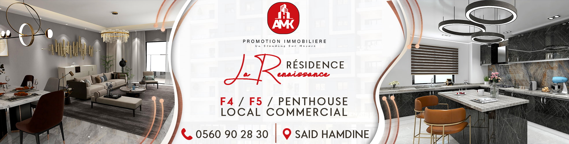 Slide Listing - AMK Promotion Immobilière by Hebbache Sofiane