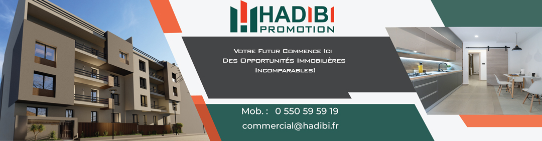 Slide Listing - HADIBI PROMOTION IMMOBILIERE